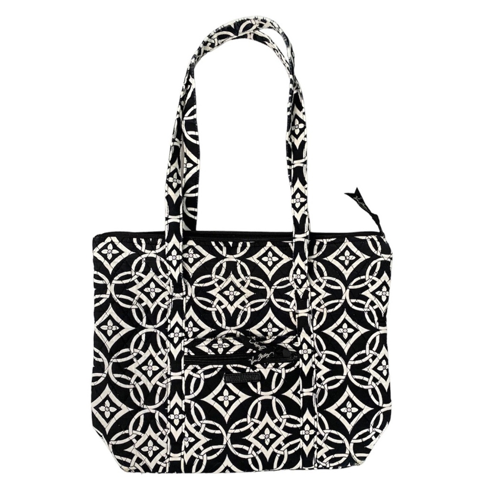 Vera Bradley | Tote Handbag | Retired Concerto Print | Black & White